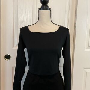 Elegant Black Women's Top
